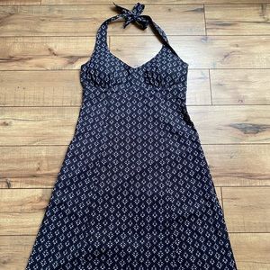 Athleta Pack Everywhere patterned halter dress